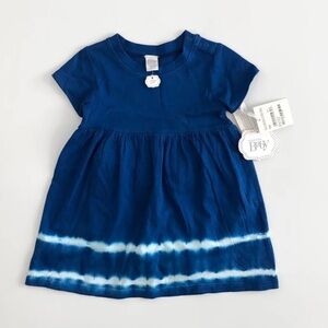NORDSTROM BABY Blue Dress + Bloomers 12 months